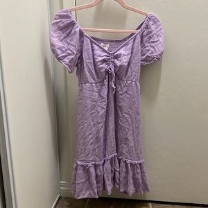 Purple sun dress